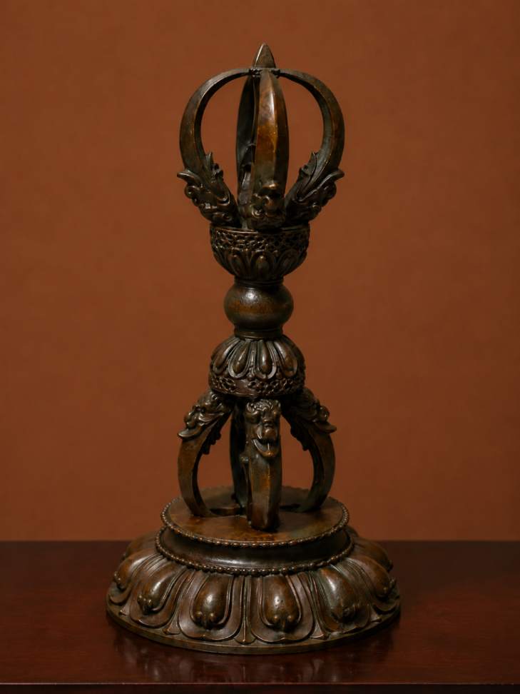 Phurba Tibetana c/ Suporte