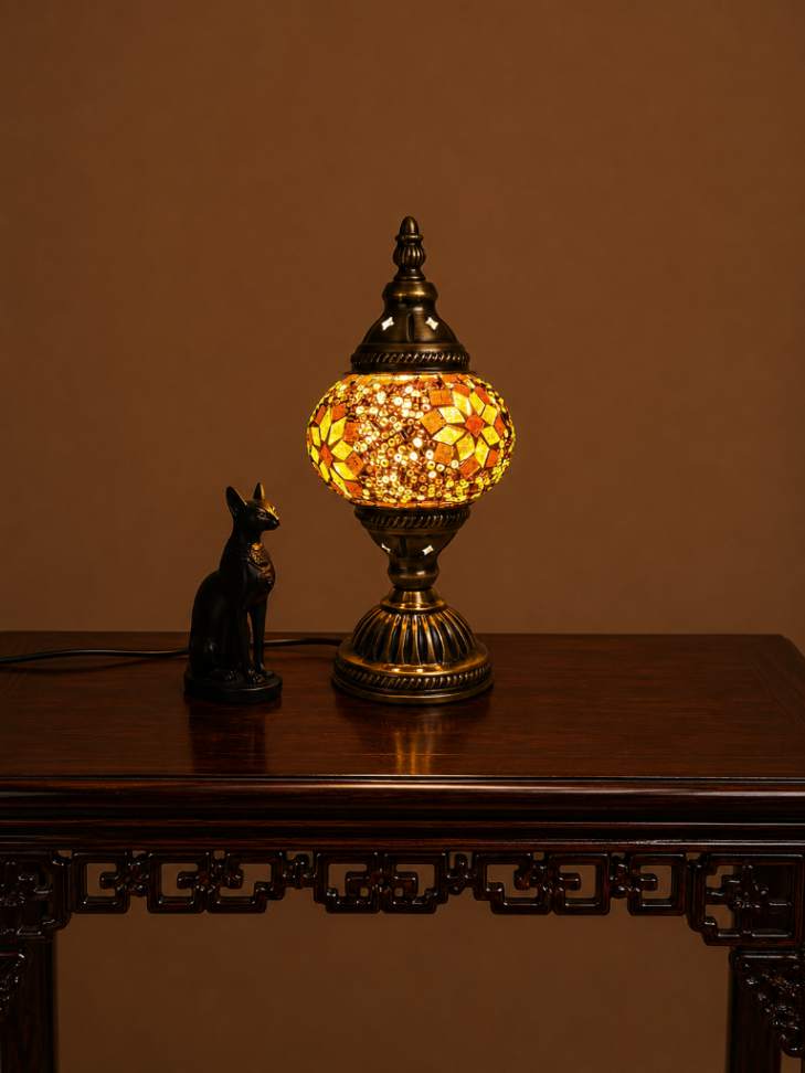 Luminária de Mesa Marroquina