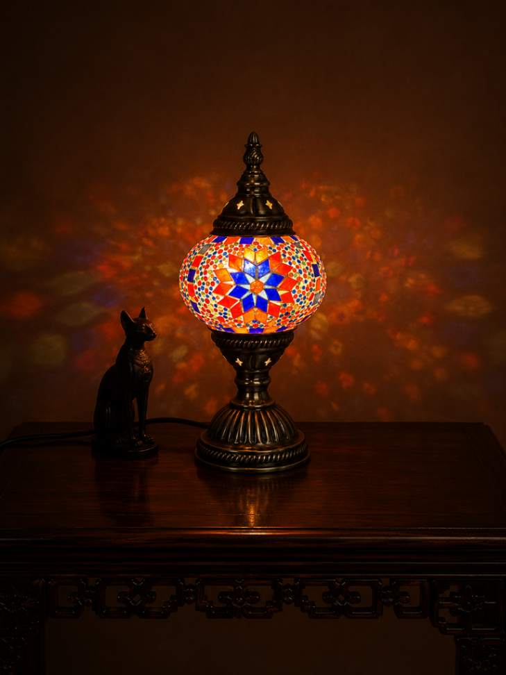 Luminária de Mesa Marroquina