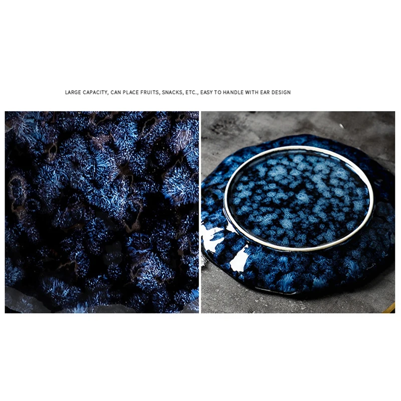 Louça Japonesa Azul Marinho em Cerâmica