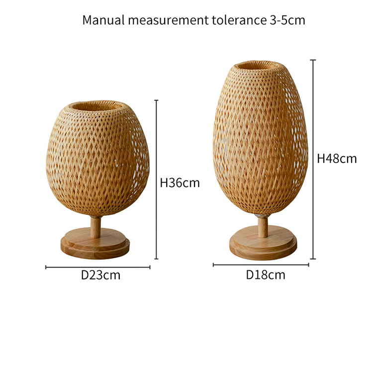 Abajur de Bambu