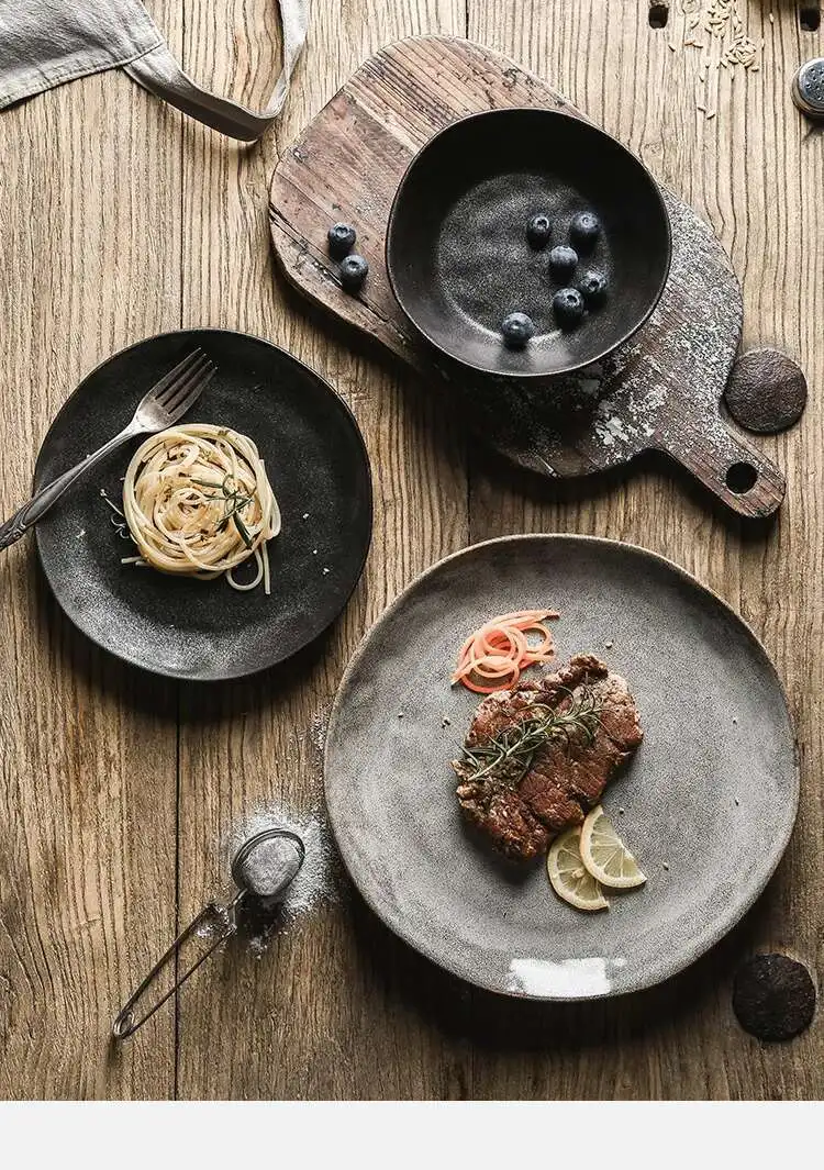 Louças de Cerâmica Estilo Wabi Sabi