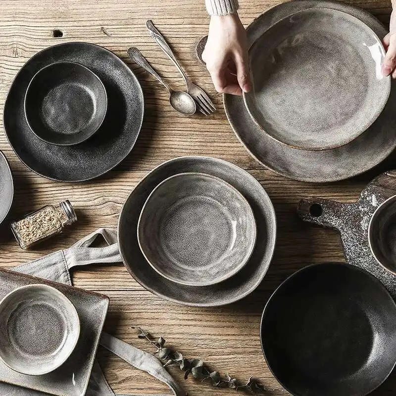 Louças de Cerâmica Estilo Wabi Sabi