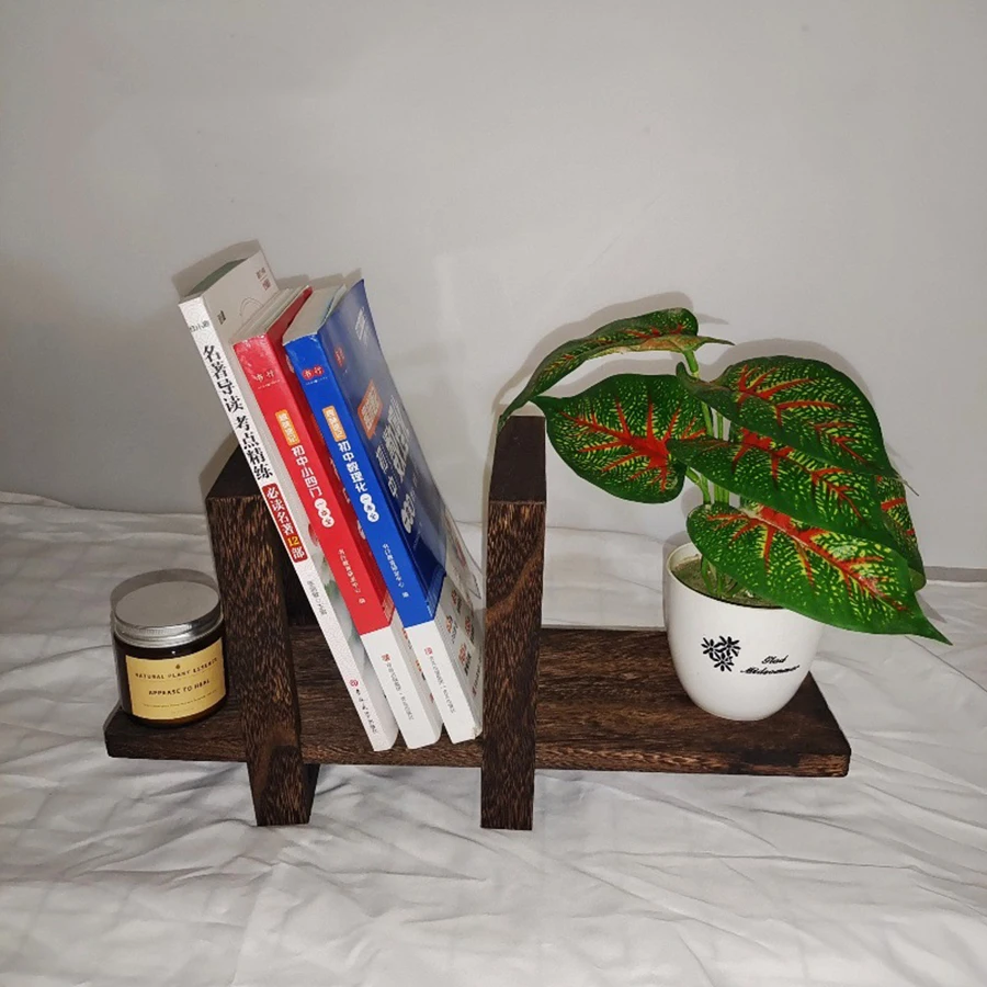 Suporte de Madeira para Livros