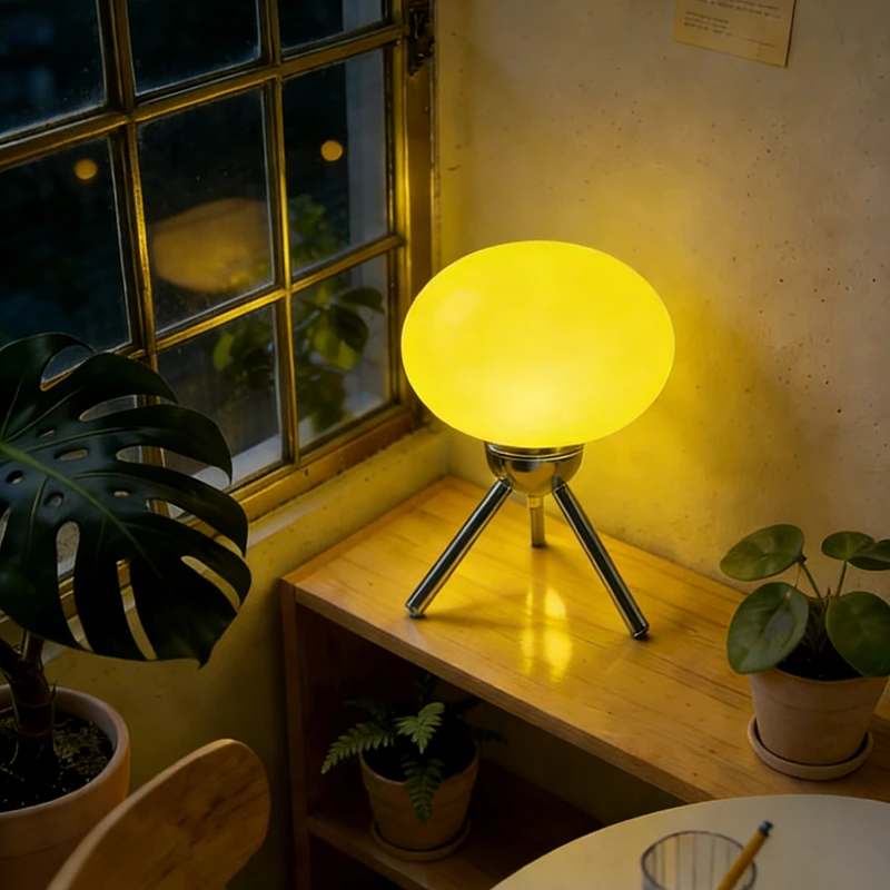 Luminária de Mesa Estilo Bauhaus