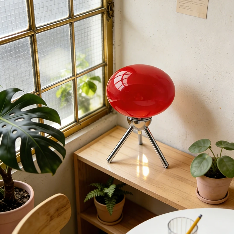 Luminária de Mesa Estilo Bauhaus