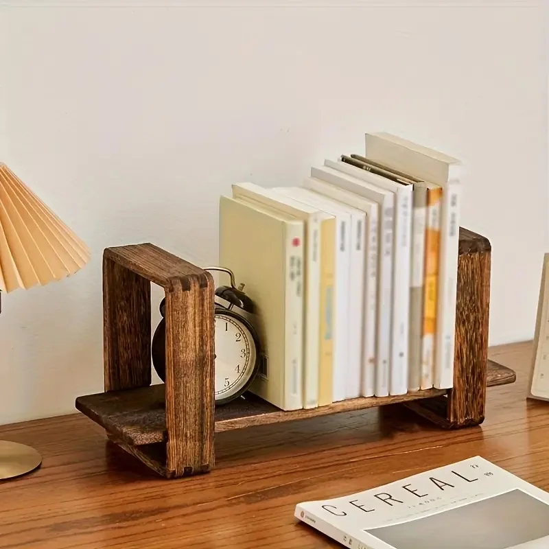 Suporte de Madeira para Livros