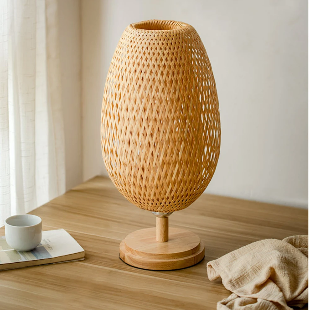 Abajur de Bambu