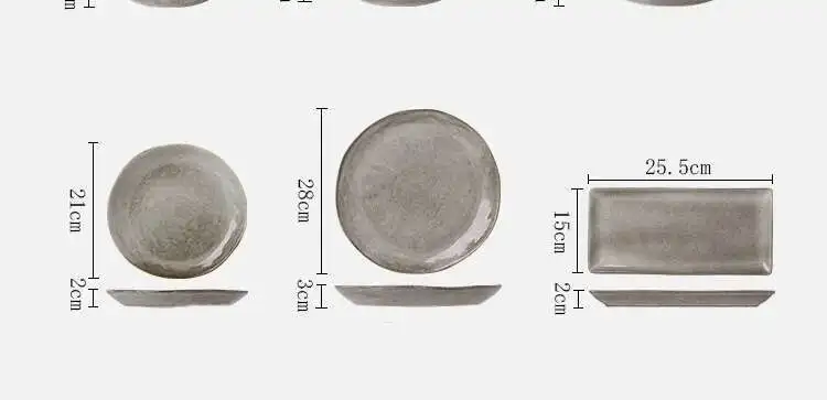 Louças de Cerâmica Estilo Wabi Sabi