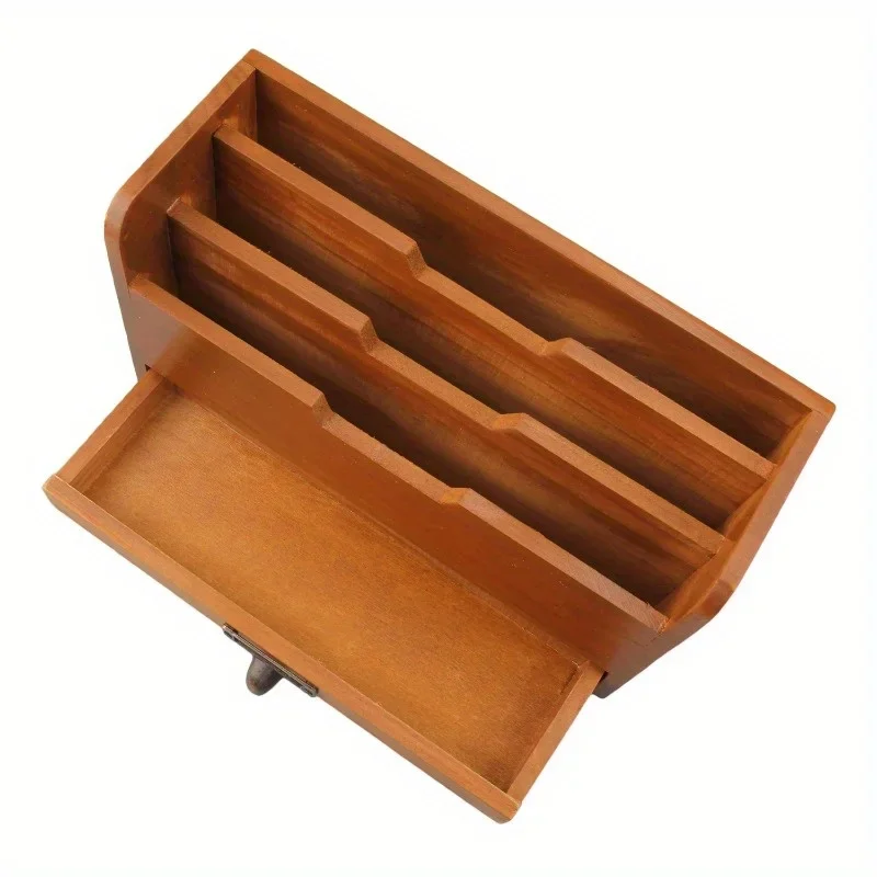 Gaveta de Mesa de Madeira