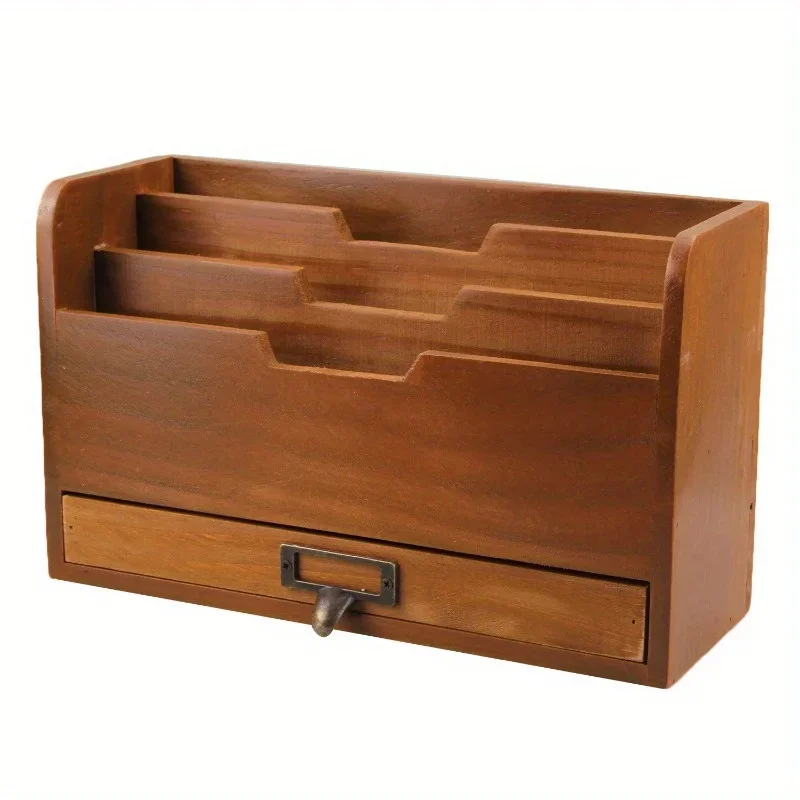 Gaveta de Mesa de Madeira