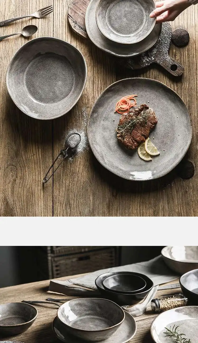Louças de Cerâmica Estilo Wabi Sabi