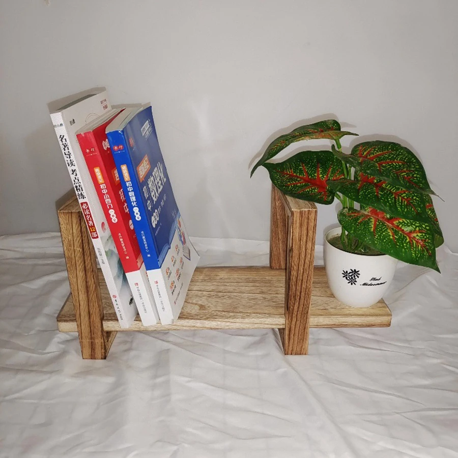 Suporte de Madeira para Livros