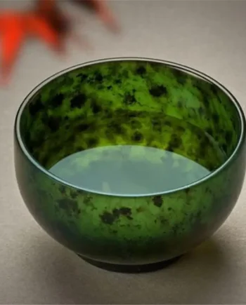 Xícara de Chá em Pedra Jade
