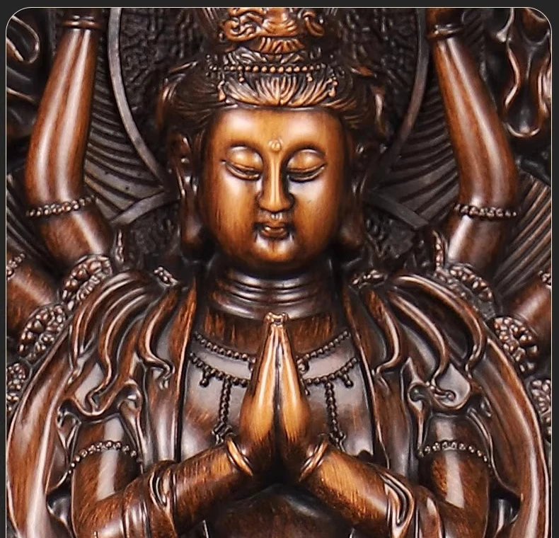 Escultura de Bodhisattva Guanyin