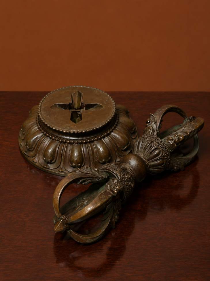 Phurba Tibetana c/ Suporte