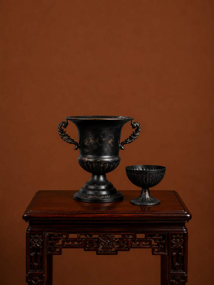 Vaso de Flores Rústico