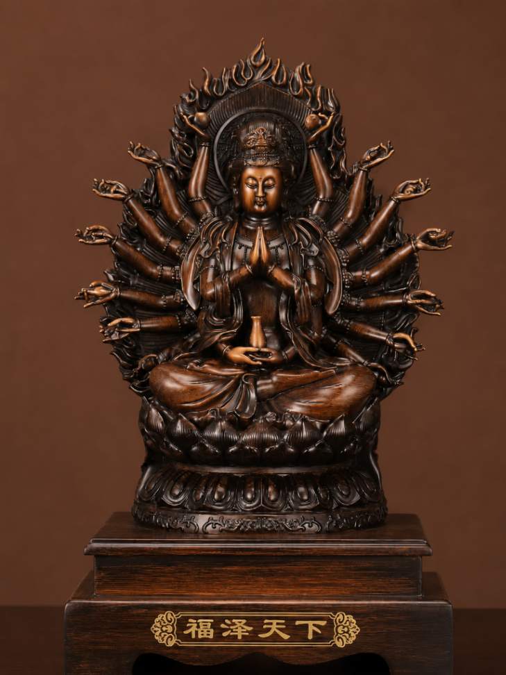 Escultura de Bodhisattva Guanyin