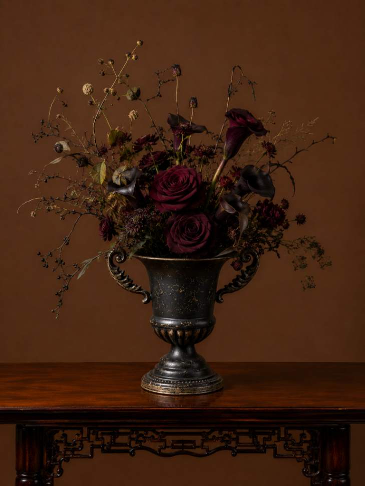 Vaso de Flores Rústico